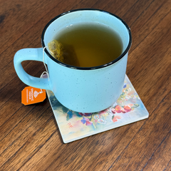 April Birth Month Flower Coaster Set (4) – Daisy & Sweet Pea