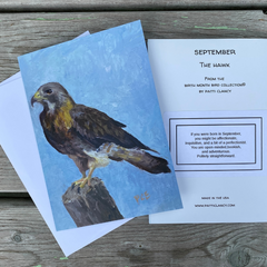 BMB NOTECARD - September Hawk