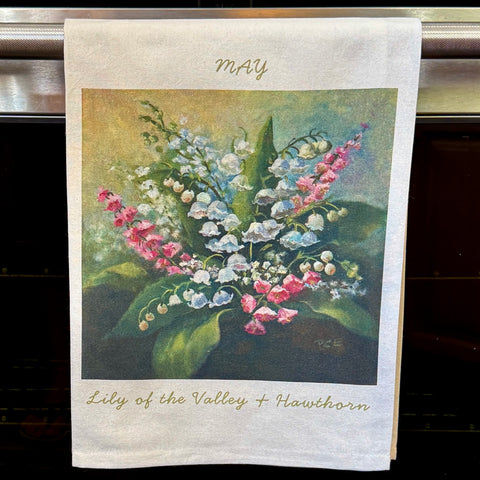 TOWEL - May Birth Flowers