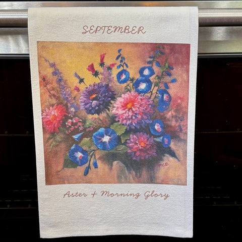 TOWEL - September Birth Flowers