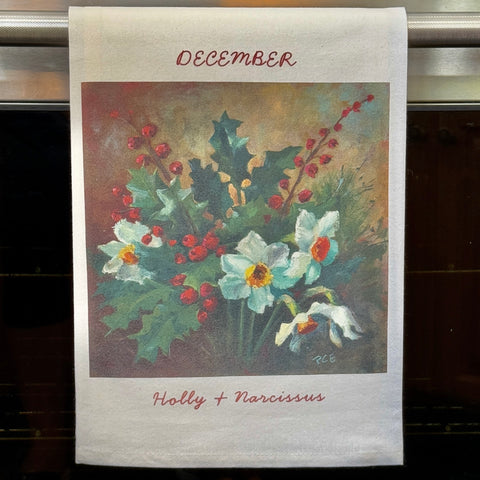 TOWEL - December Birth Flower