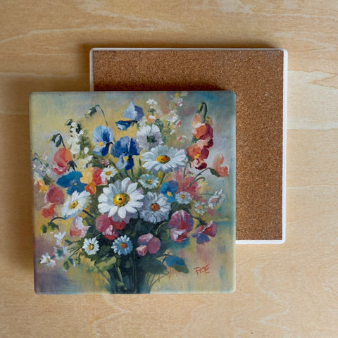 Single Coaster/BMF/April - Daisy & Sweet Pea