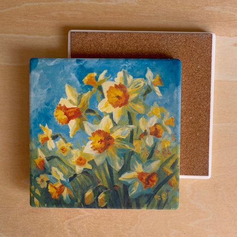 Single Coaster/BMF/March - Daffodil