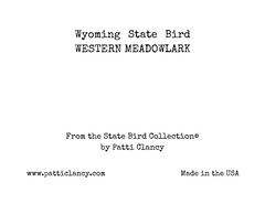 WY/Western Meadowlark