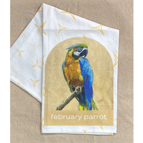 Towel-BMB-February Parrot