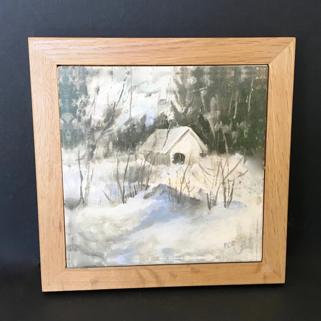 Trivet / NE "Little House in Winter"